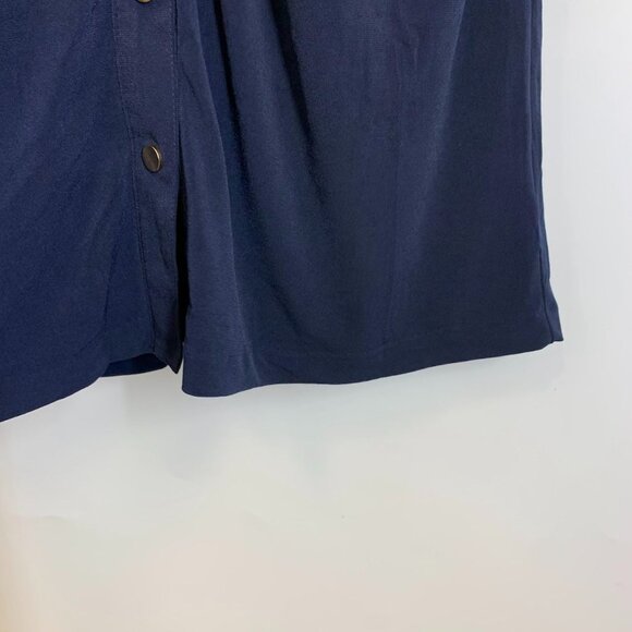 Philosophy Women's Cut and Sew Button Up Long Sleeve Midi Dress Size 1X NWT - Picture 6 of 15